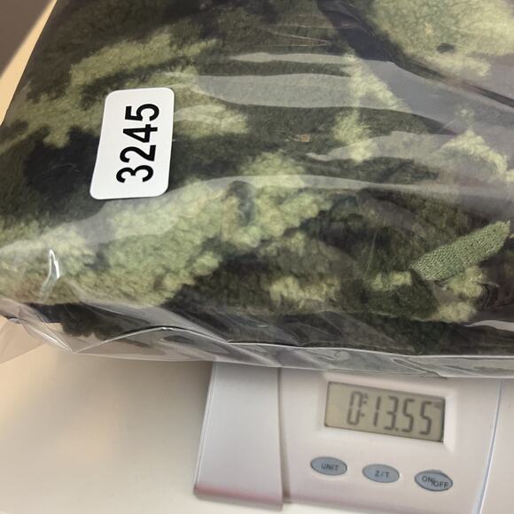 Nike Lab MMW Mathew Williams Vest Adult XS Green Camo 1/4 Zip Pullover Fleece - Picture 9 of 9